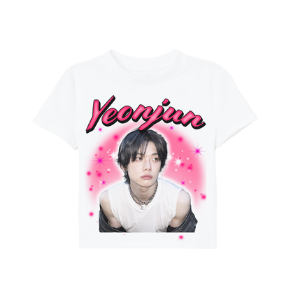 txt airbrush portrait tee