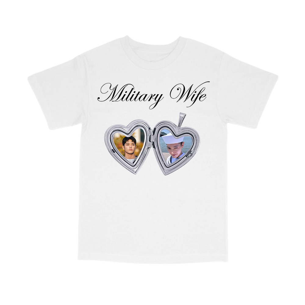 military wife - taeyong tee