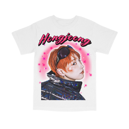 ateez airbrush portrait tee