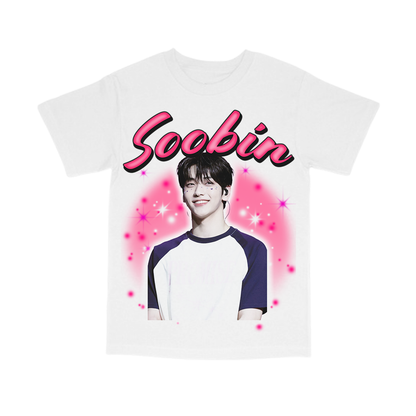 txt airbrush portrait tee