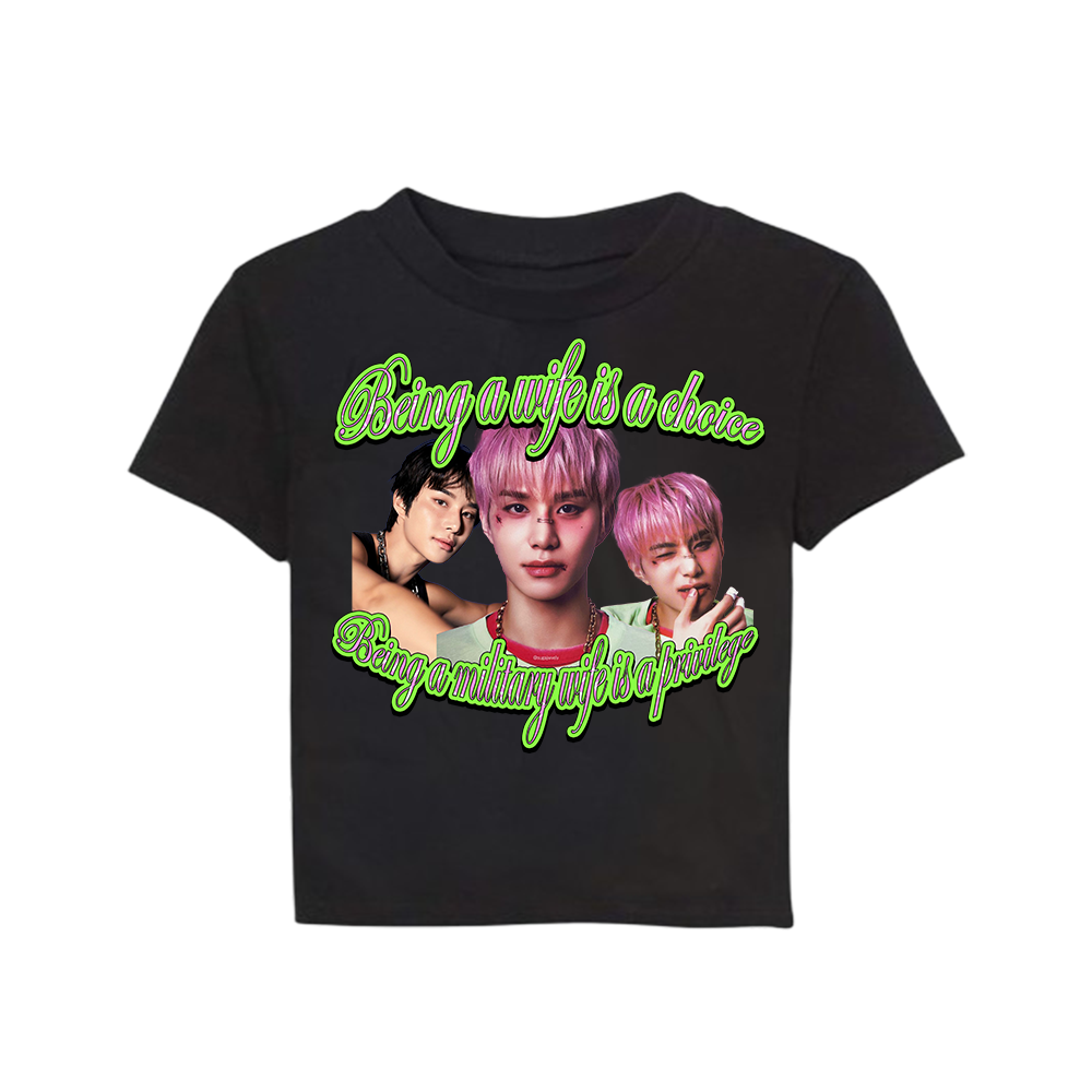 being a military wife is a privilege - jungwoo tee