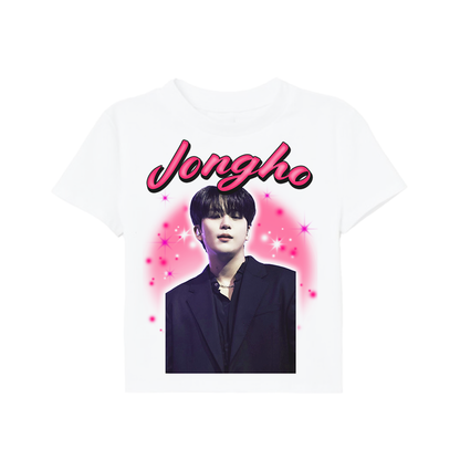 ateez airbrush portrait tee