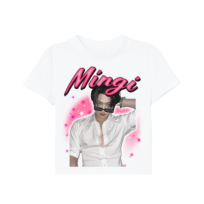 ateez airbrush portrait tee