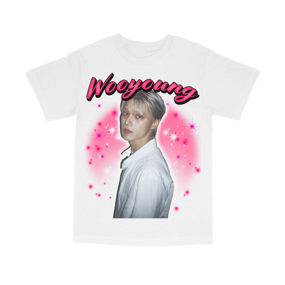 ateez airbrush portrait tee