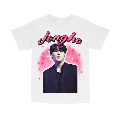 ateez airbrush portrait tee