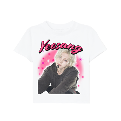 ateez airbrush portrait tee