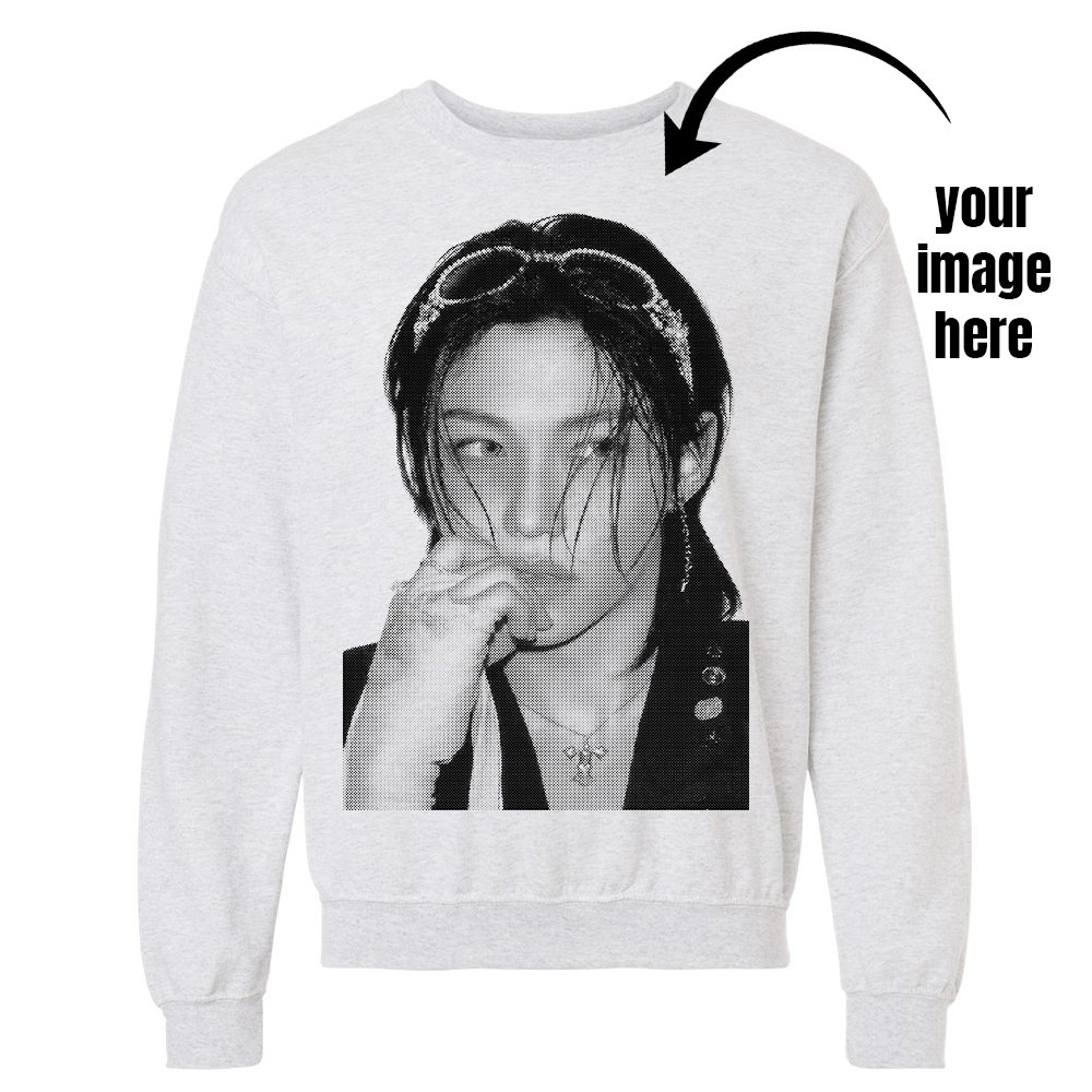 CUSTOM facecard sweatshirt