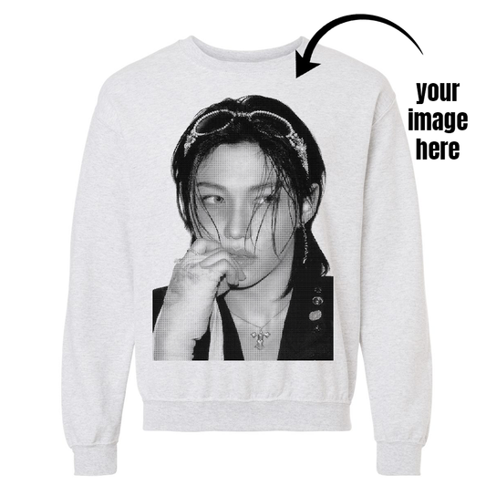 CUSTOM facecard sweatshirt