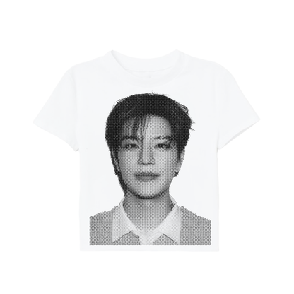 stray kids facecard tee