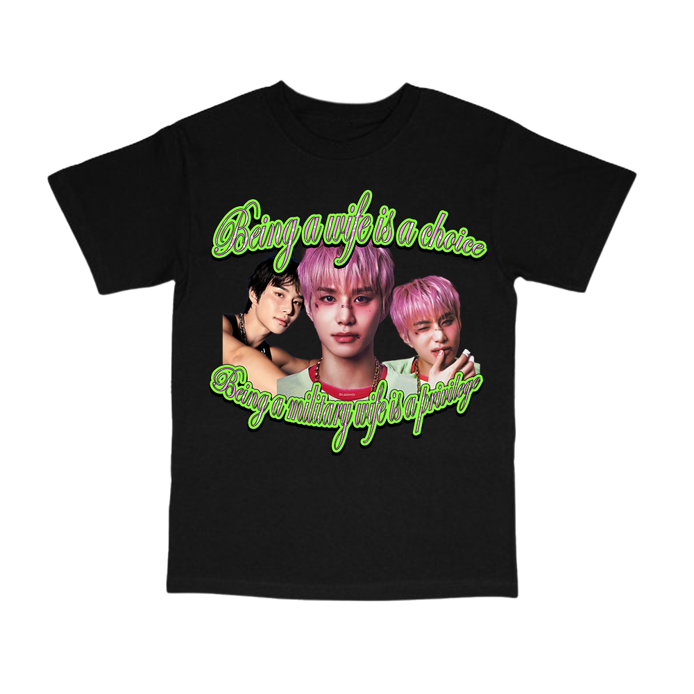 being a military wife is a privilege - jungwoo tee