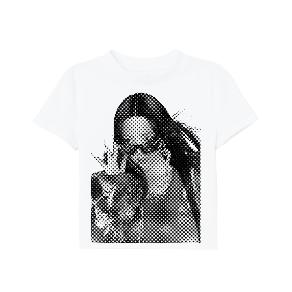 aespa facecard tee