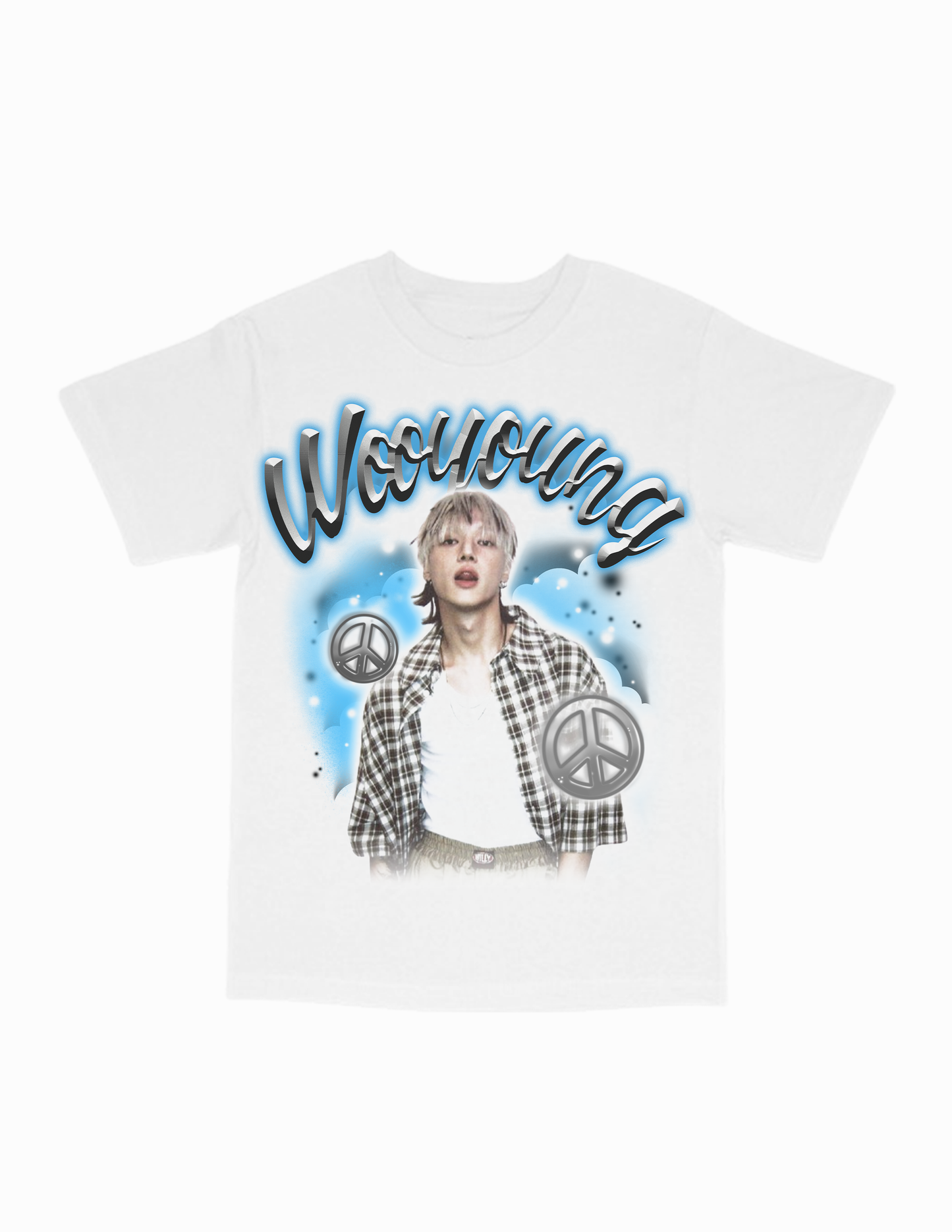 ateez airbrush ver 2 tee