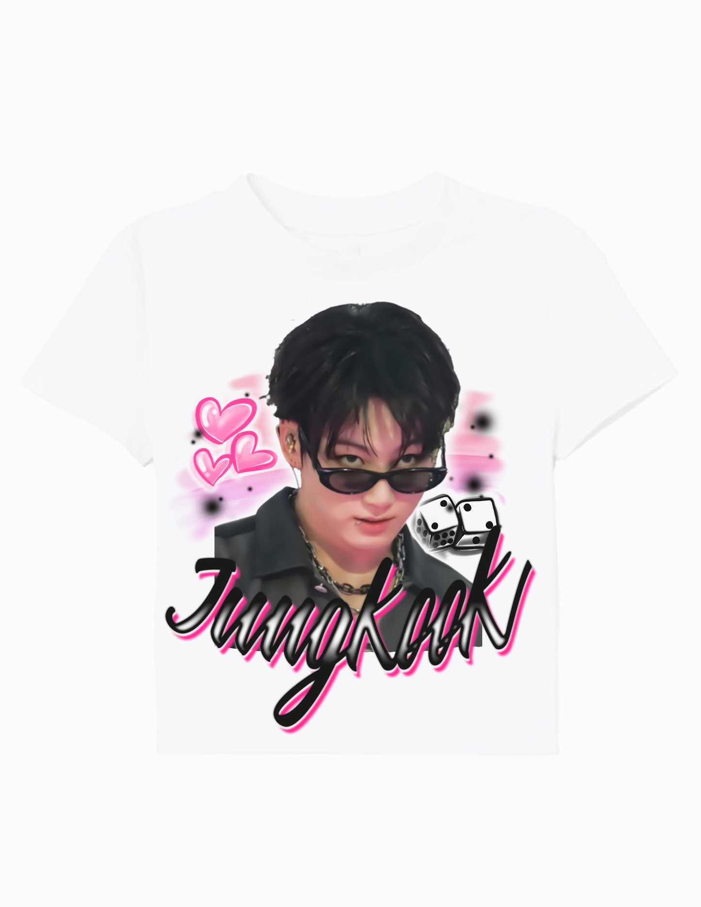bts airbrush tee