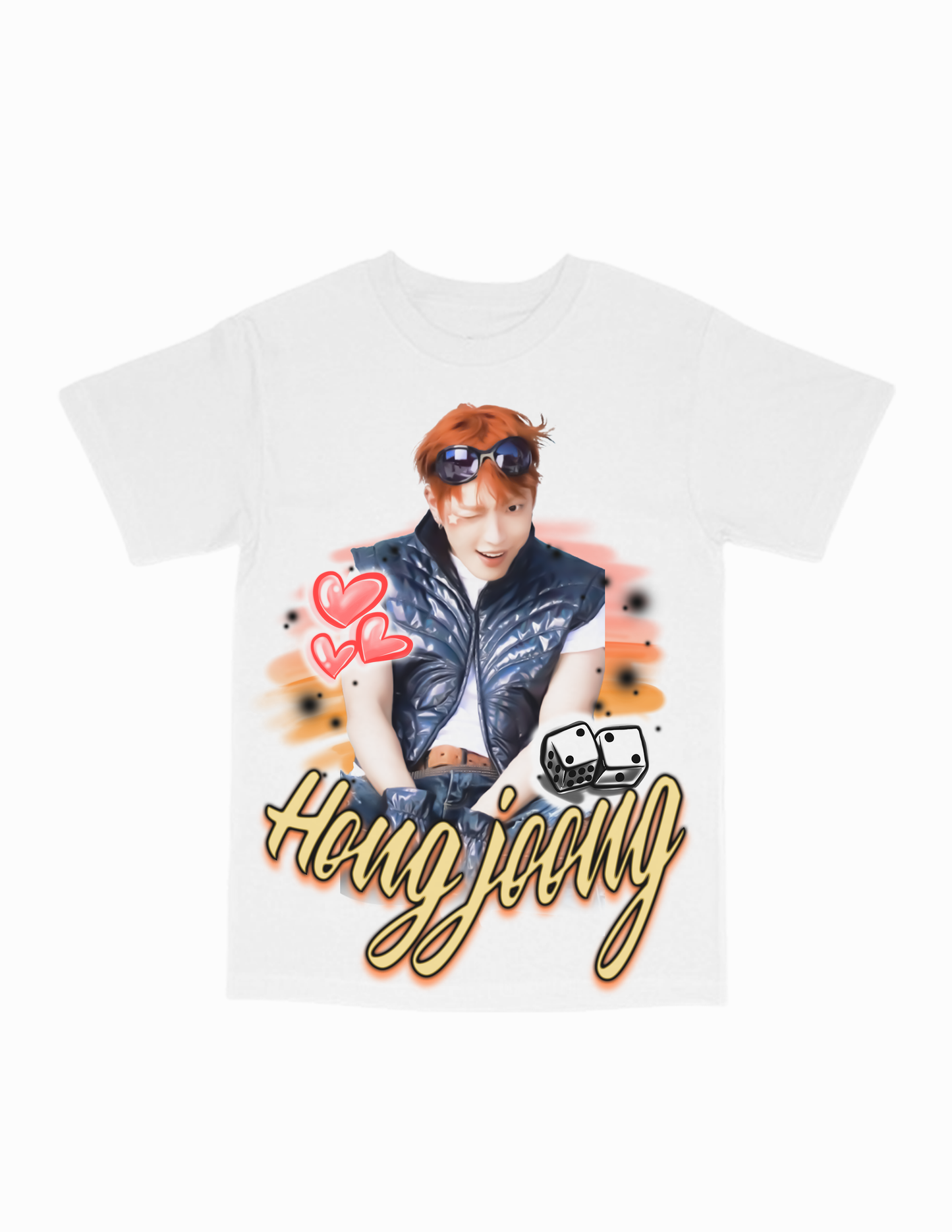 ateez airbrush ver 2 tee