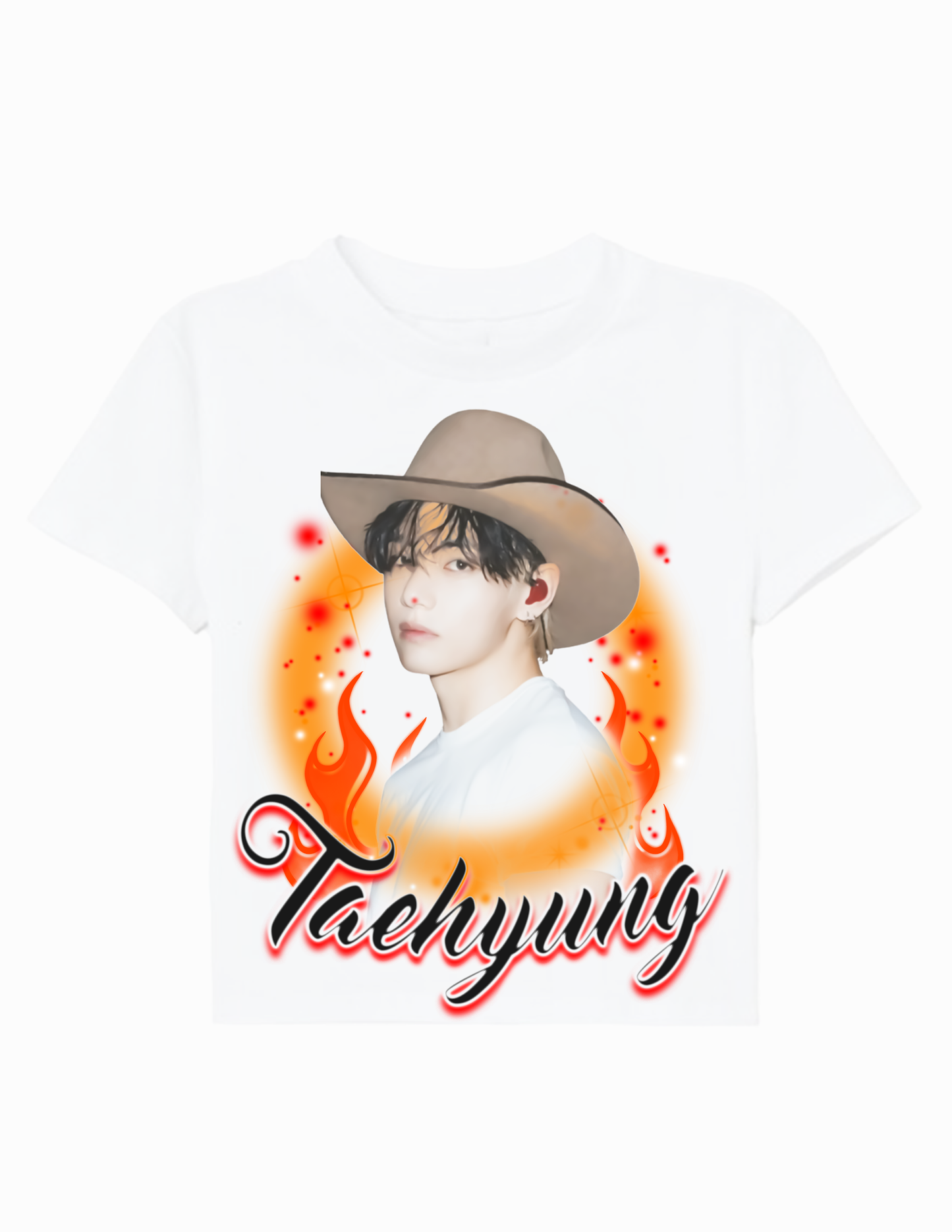 bts airbrush tee