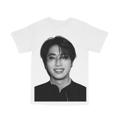 stray kids facecard tee