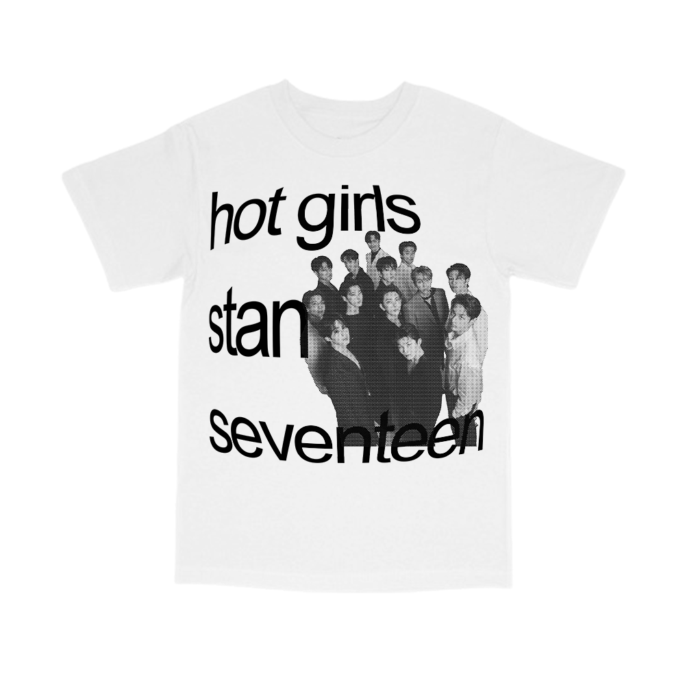 hot girls stan seventeen tee