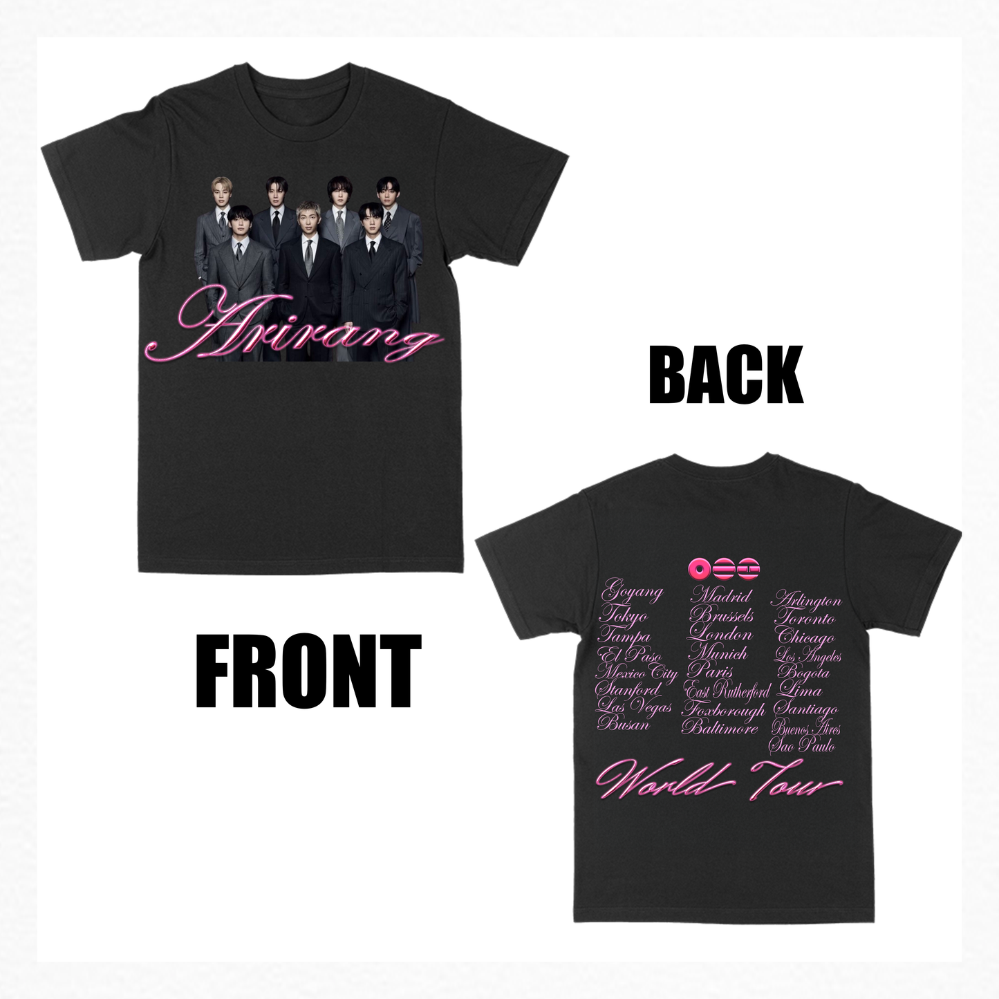 arirang tour tee tee