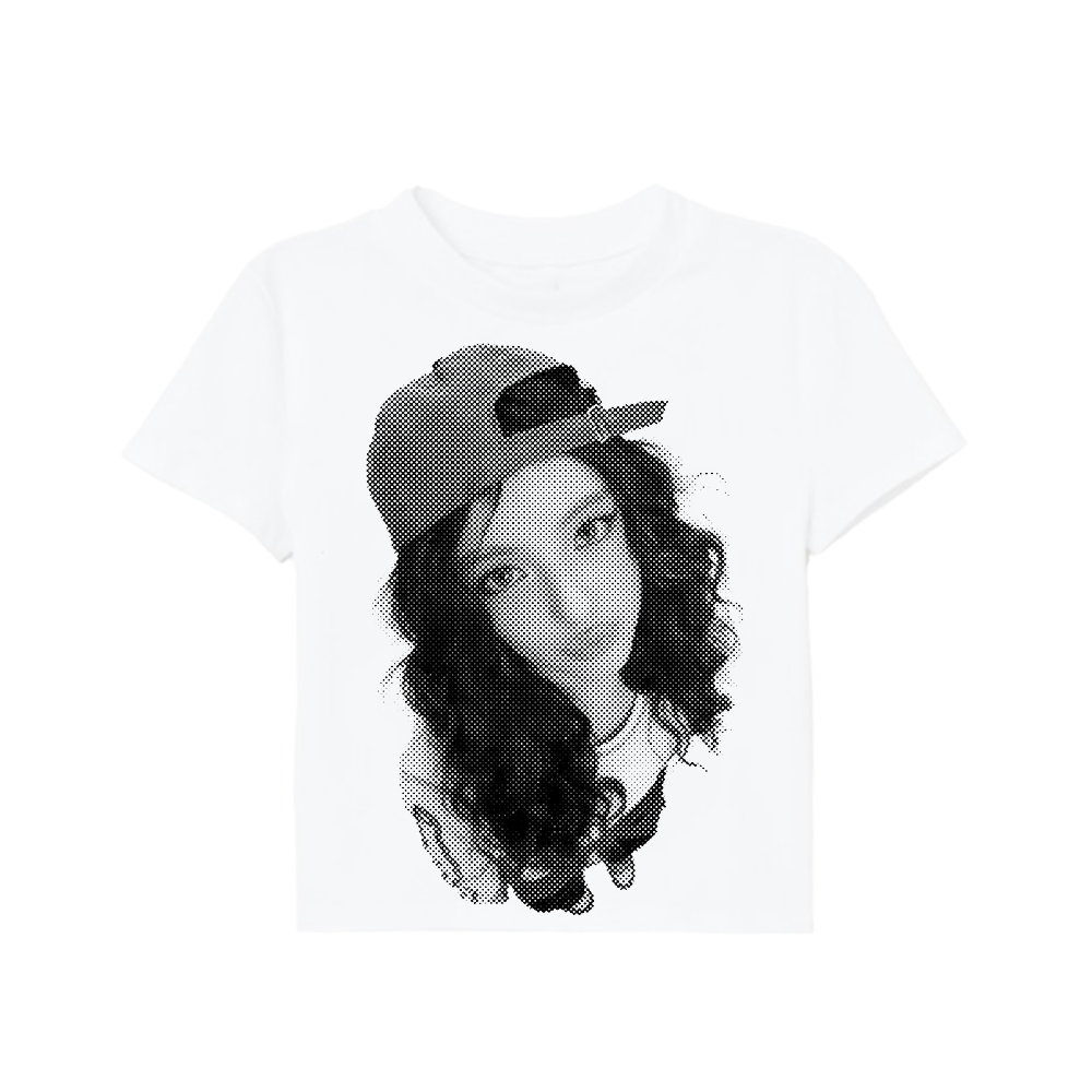 new jeans facecard tee