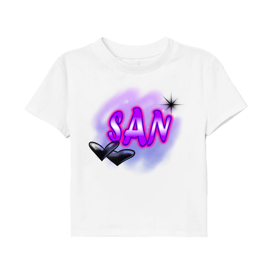 San Airbrush Baby Tee