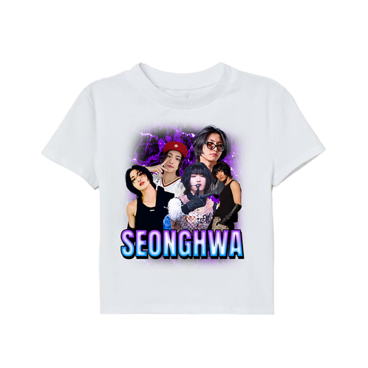 90s Bootleg Seonghwa Baby Tee