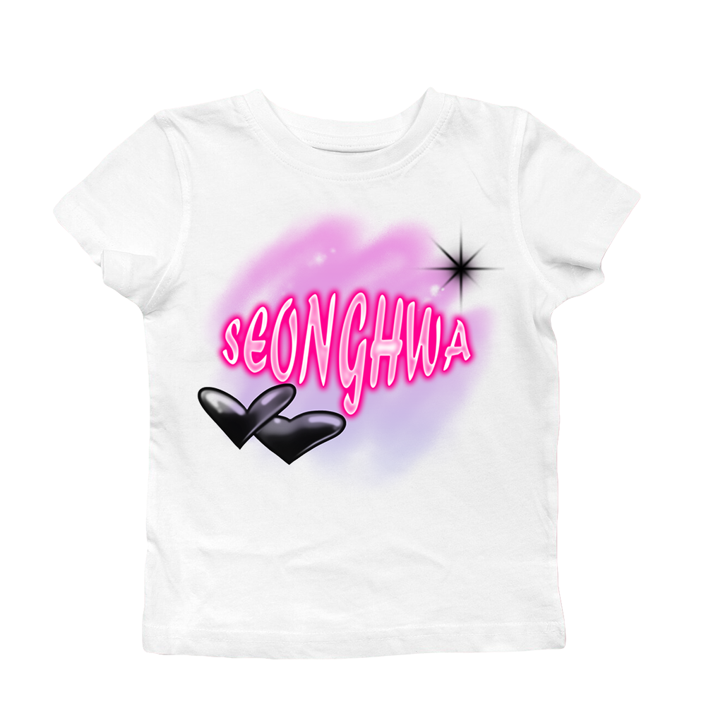 Seonghwa Airbrush Plus Size Baby Tee