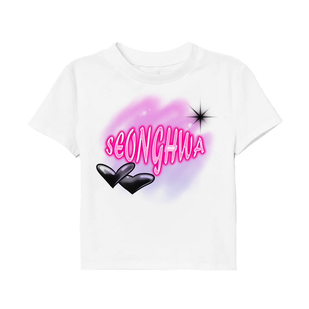 Seonghwa Airbrush Baby Tee