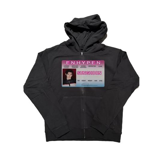 enhypen y2k ID zip up (version 2)