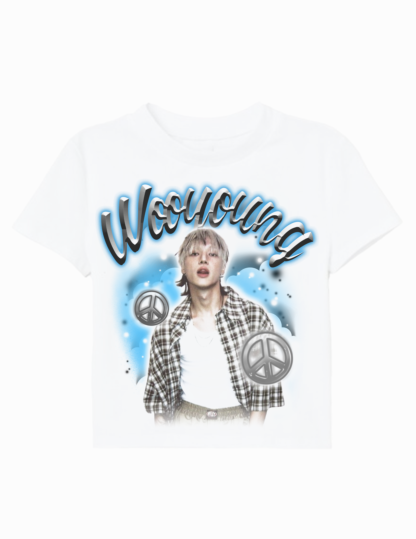 ateez airbrush ver 2 tee