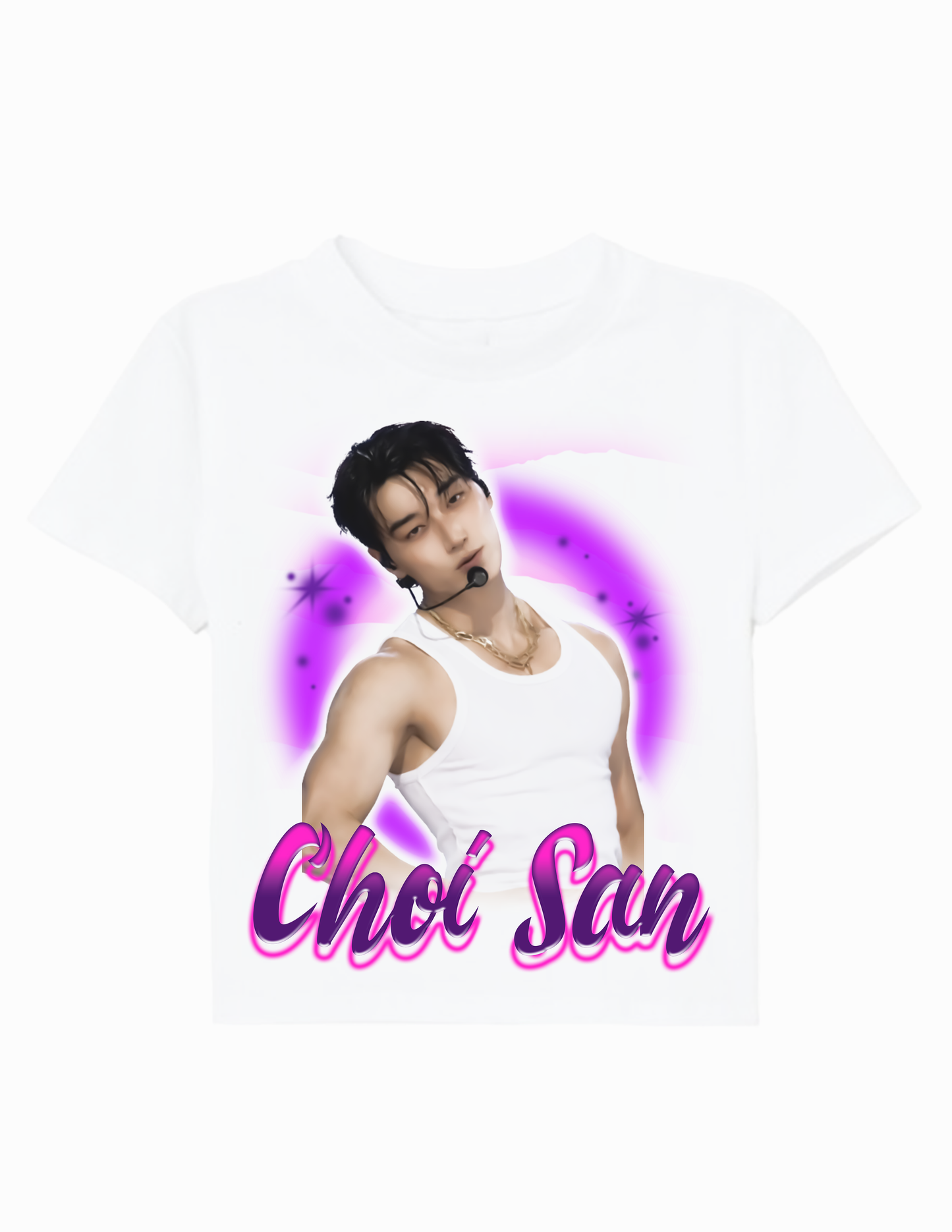ateez airbrush ver 2 tee