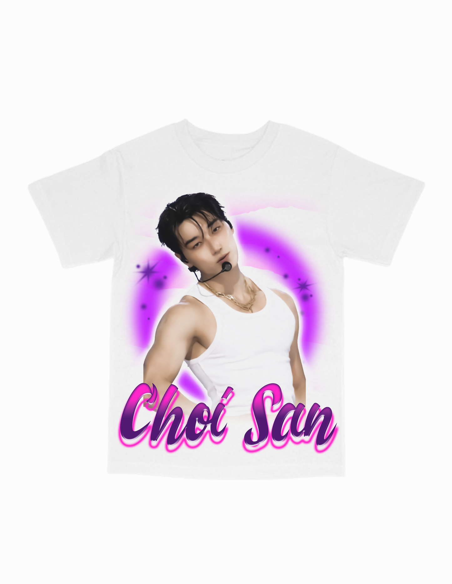 ateez airbrush ver 2 tee