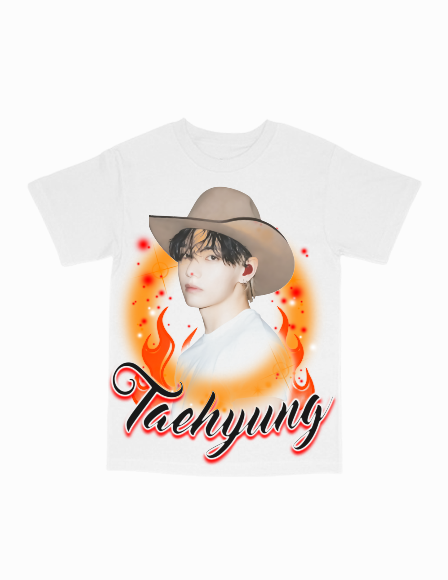 bts airbrush tee