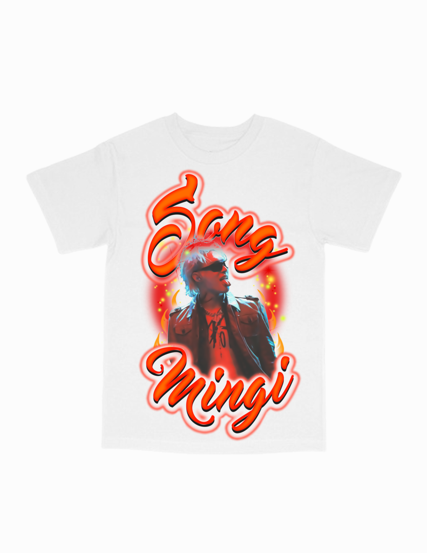 ateez airbrush ver 2 tee