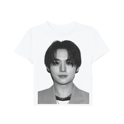 stray kids facecard tee