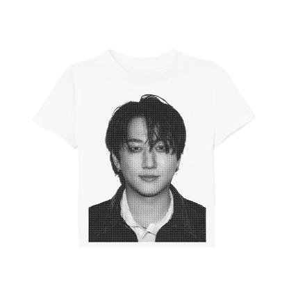 stray kids facecard tee