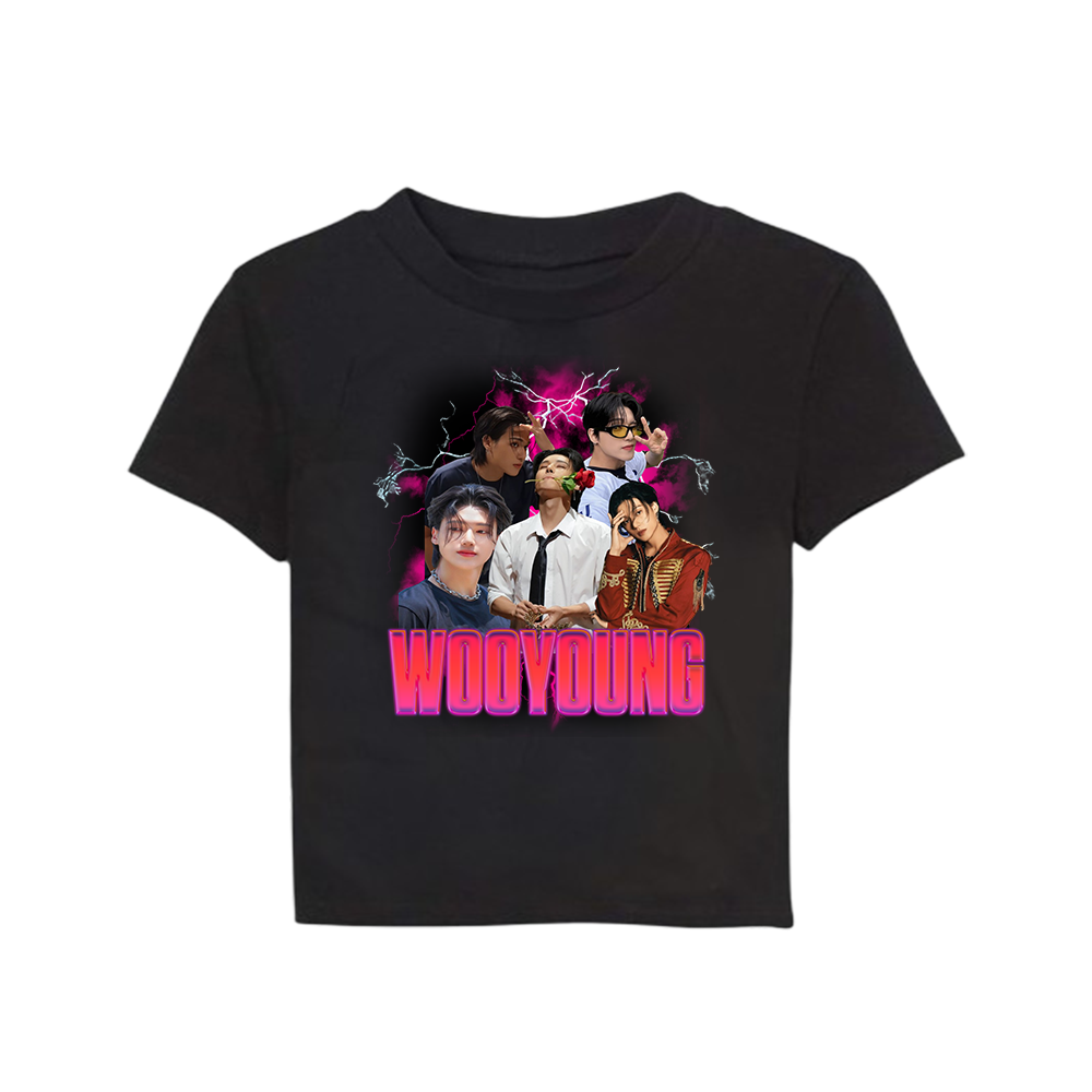 90s Bootleg Wooyoung Baby Tee