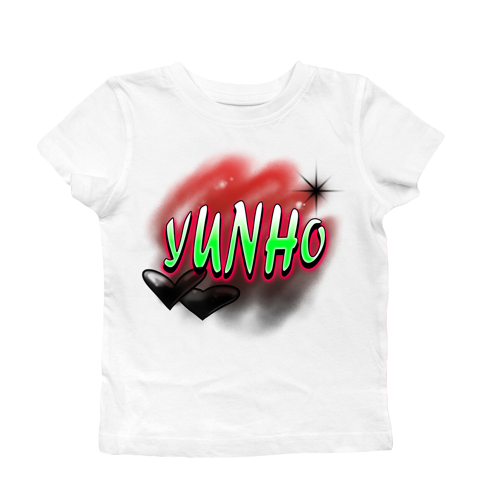 Yunho Airbrush Plus Size Baby Tee